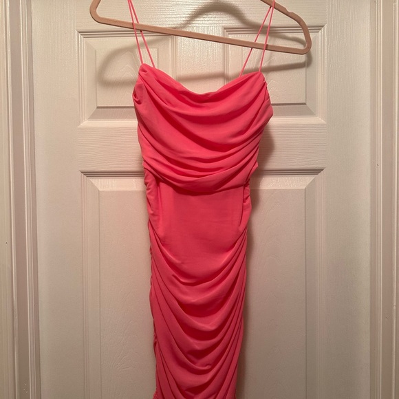 NWT Hello Molly Ruched Body Con Dress - Picture 6 of 6